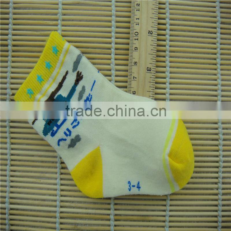2015 Best sell cute design custom baby socks