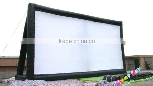 Air-tight 0.6mm PVC Inflatable screen