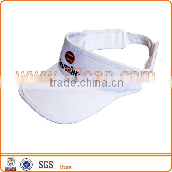 100% Cotton Camo Sun Visor Cap