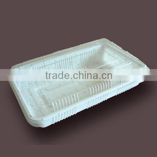 Cheap Disposable plastic sandwich box/cake box/lunch box