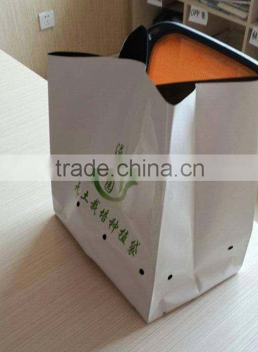 Creditable partner competitive price custom plastic wholesale garden bag