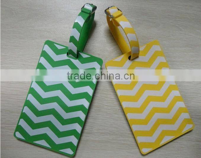 Custom Logo Cheap Bulk Soft Pvc Luggage Tag