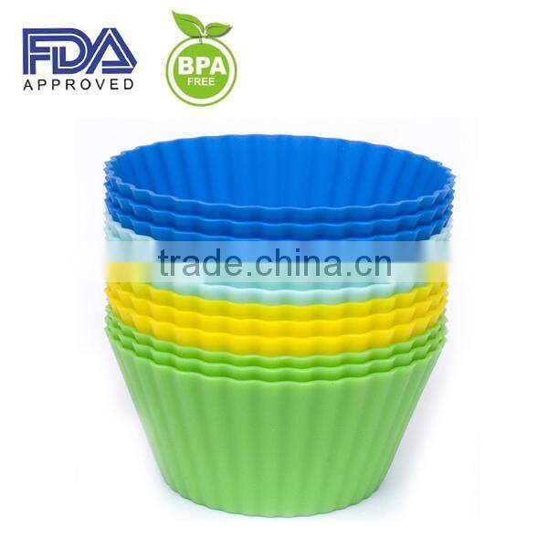 silicone cupcake liner/silicone bakeware/baking cup