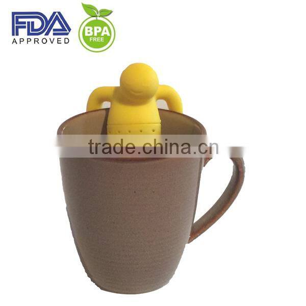 Tea Buddy Novelty Silicone Tea Infuser in Multiple Colors