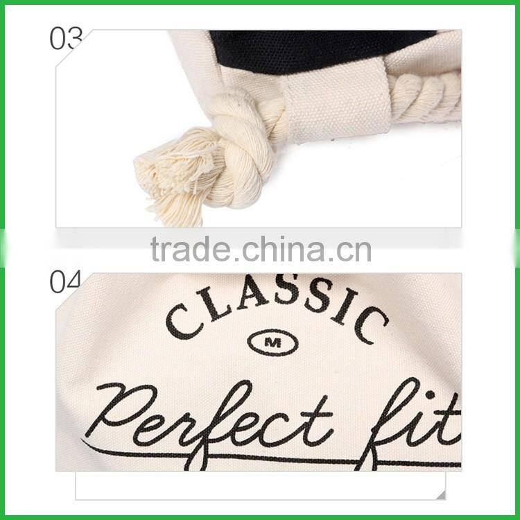 2016 high quality Fashion blue Cotton Canvas Tote Bag With cheap price