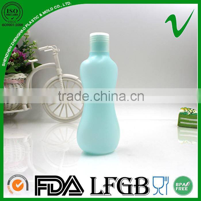 HDPE wholesale disposable flat baby bottle for lotion packaging