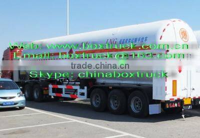 LNG transport semi trailer
