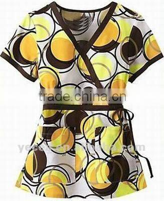 Classical standard textile scrubs