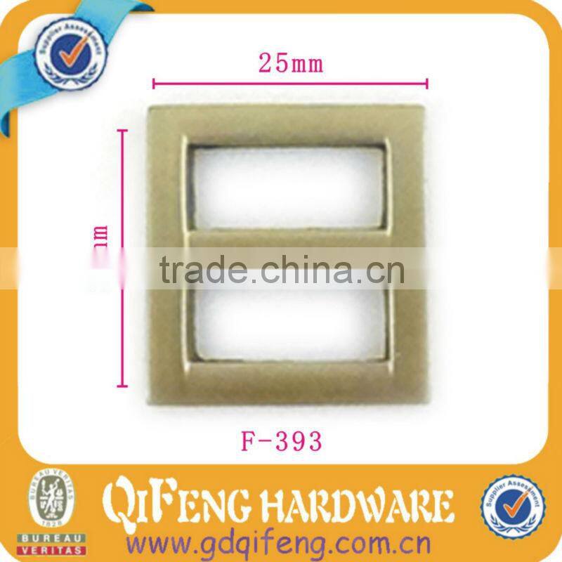 wholesale fashion bag side zinc alloy metal square ring,bag accessories,qifeng,f-393