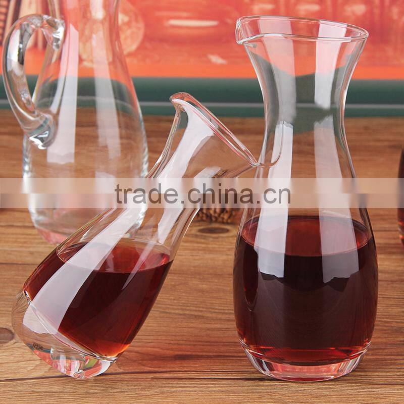 cheap mini wine decanter with handle