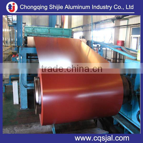 1000 3000 5000 grade PVDF coated aluminum coil for outdoors application