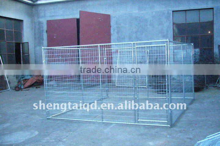 China wholesale metal dog kennel dog kennelcage galvanized steel dog kennel