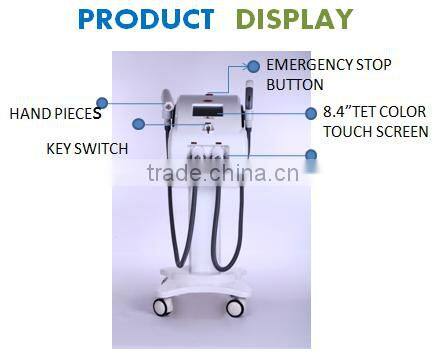2016 portable ipl shr super hair removal machine ND YAG Laser tattoo removal multifunctional for home use