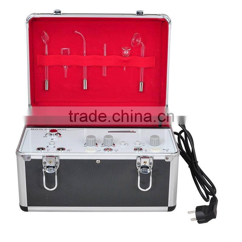 Multifunction Facial Beauty High Frequency Electrotherapy Galvanic Facial Machine