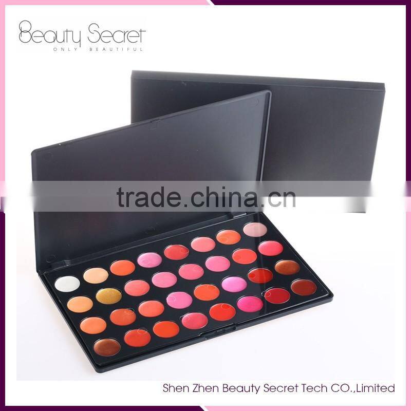 Wholesale 32 colors lipgloss palette matte lipgloss private label