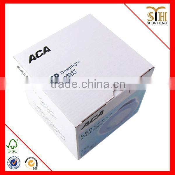 paper packaging box for LED downlight