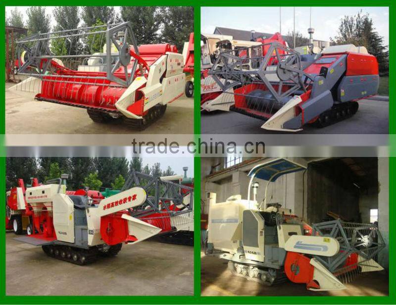 Rice & Wheat mini combine harvester 2014 hot sale
