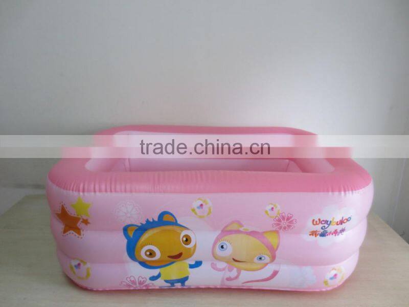 eco-friendly baby bath tub inflatable pool for kids popular in America