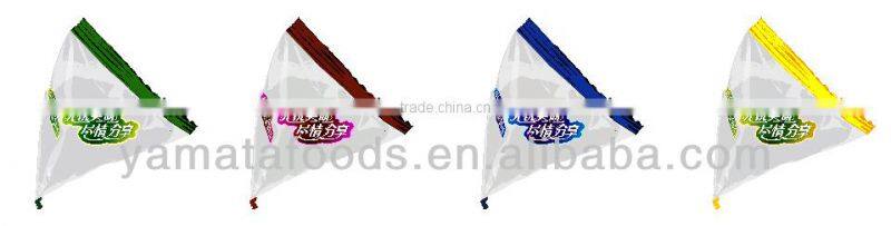 Fried wasabi green peas