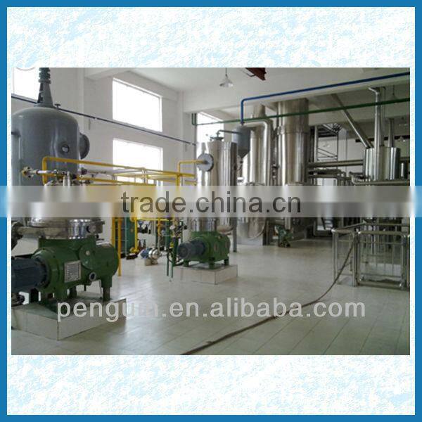 Cooking oil refining machine for peanut