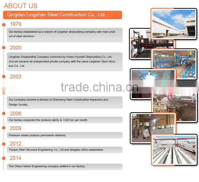 light prefab workshop steel structural drawing