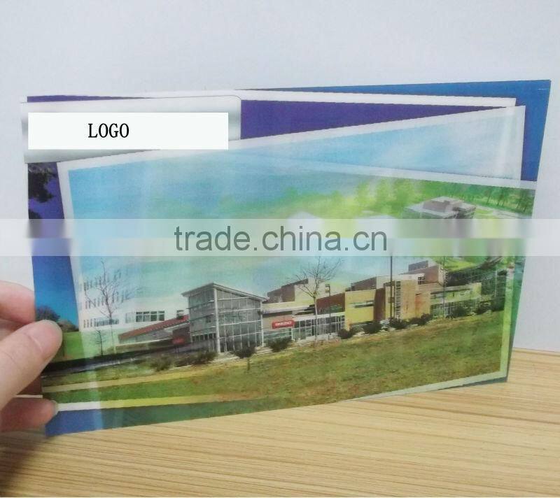 3D plastic business card, 4D business card made in china
