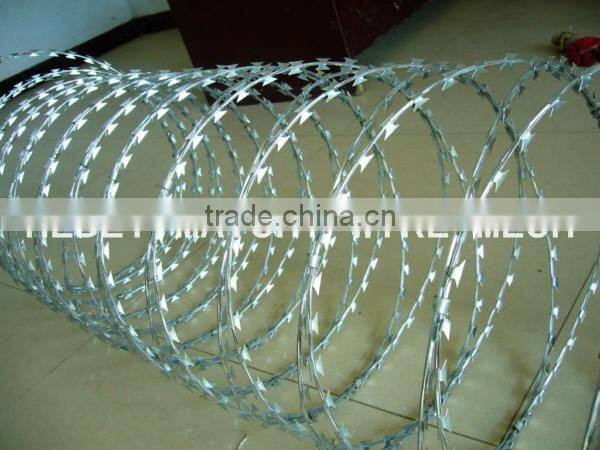 real manufacture ultra fine Razor Barbed wire mesh