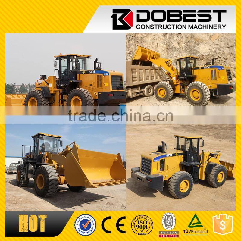 China popualr wheel loader SEM 650B in stock