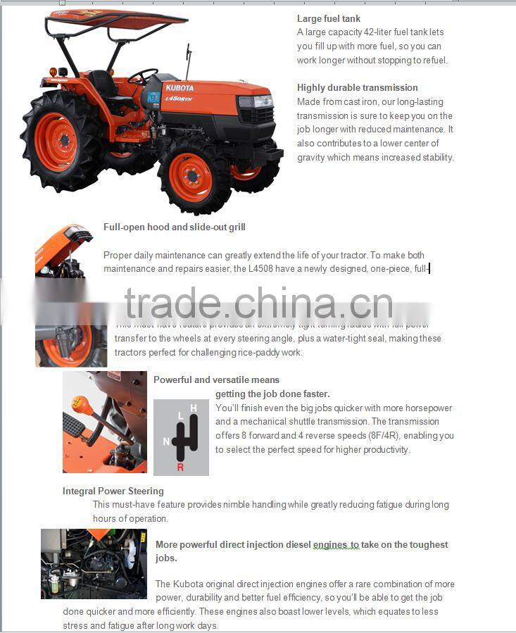 TRACTOR NEW L4508