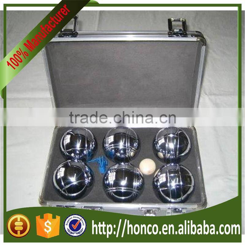 HOT SELLING PETANQUE BOULES SET BOCCE BALL BOCCIA SET