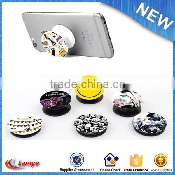 Custom printed oem phone stand retractable cell phone holder