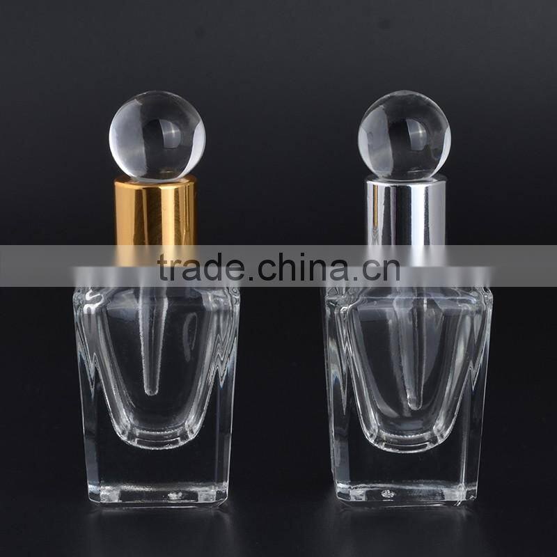 10ml empty frosted miniature roll on glass bottles for cosmetic essential oil packaging
