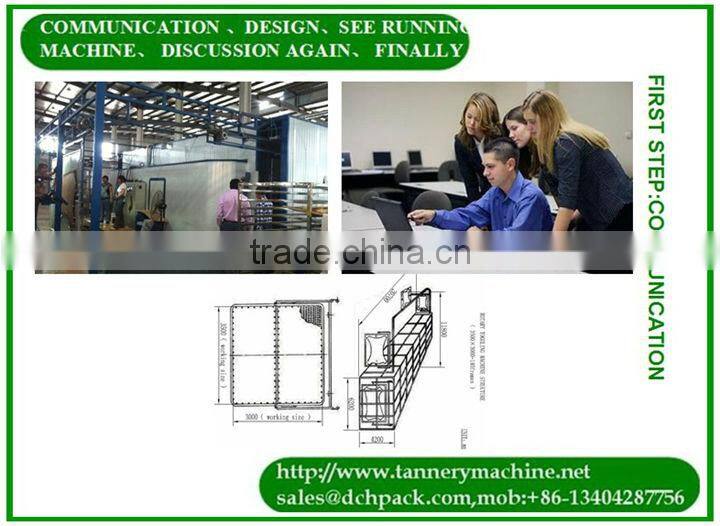 Crocodile dog skin sheep Kangaroo Leather Toggling drying machine