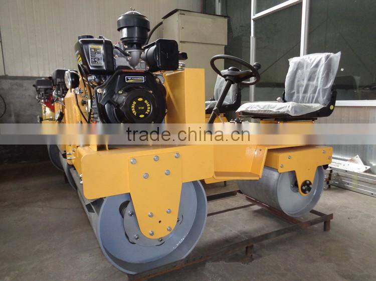 JS700A driving type double drum diesel engine road roller