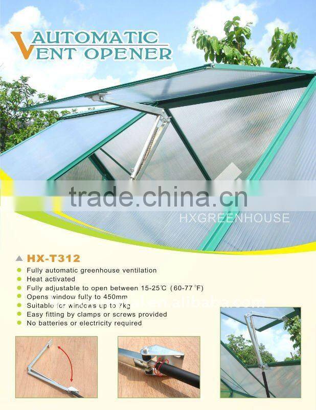 High performance aluminium large glass agricultural greenhouses
