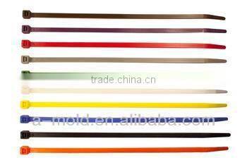 RoHS CE SGS certificates plastic colored magnificent nylon cable ties