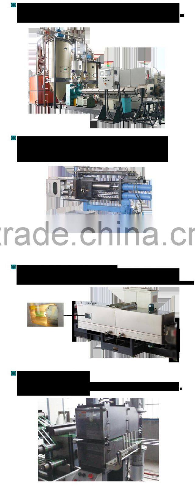 PP/PET strapping band production line/making machine/extruding machine