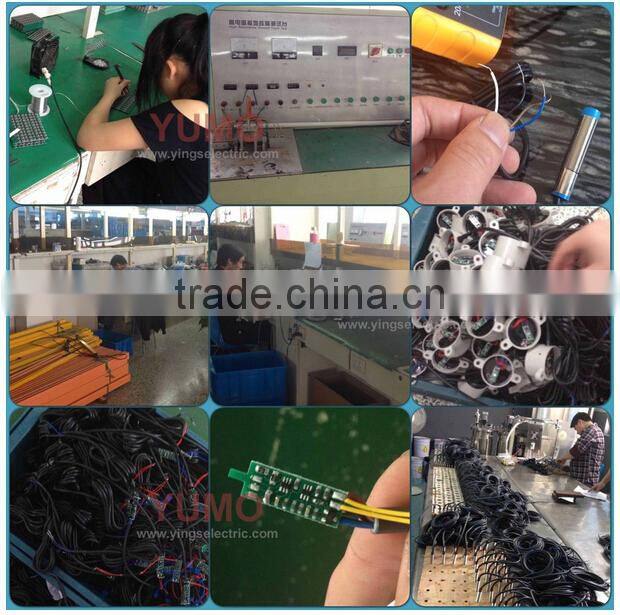 25X25X52 series red LED IP67 Horn Square type inductive proximity switch sensor