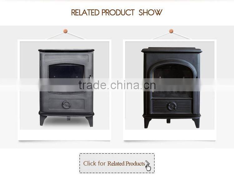 China supplier High Output wood fireplace/wood burning stove with back Boiler Stove