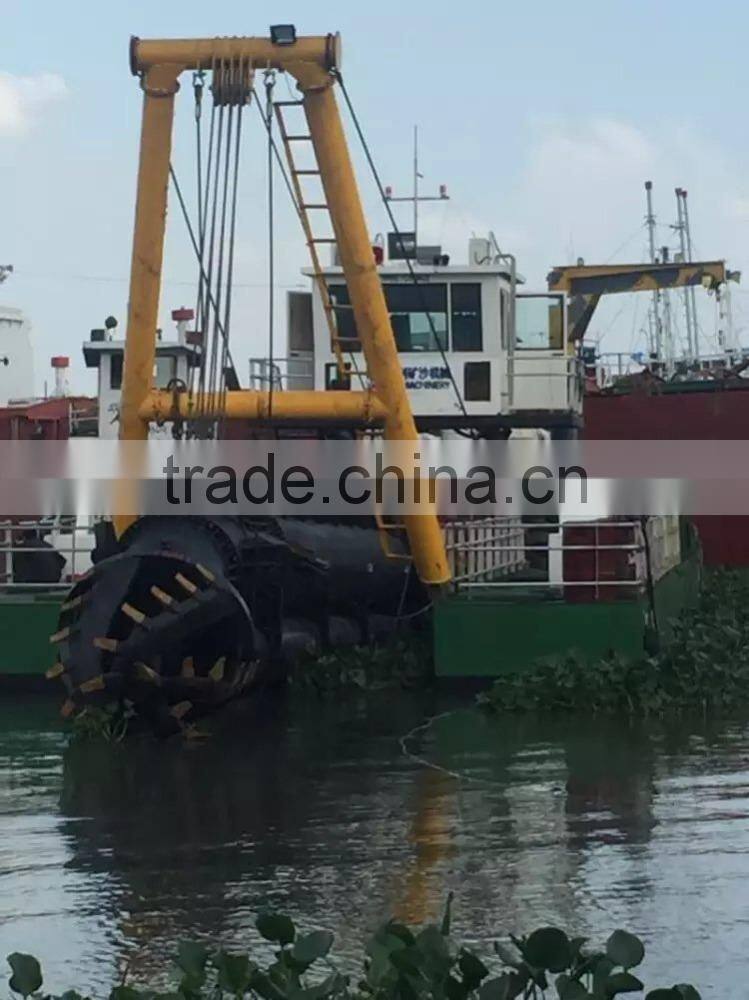 Cutter suction sand dredging machine/sand dredger for sale