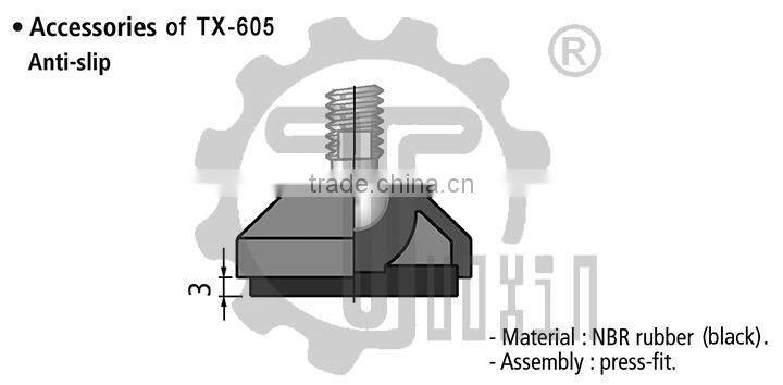 TX-605 Articulated Adjustable Feet