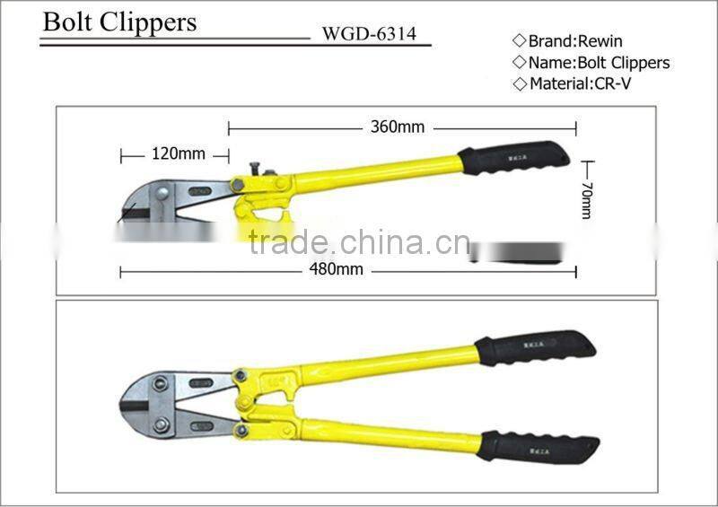 High Tensile Strength T8 Carbon Stee Bolt Cutter