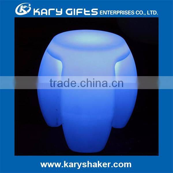 16 color changing rechargeable led funny bar stool