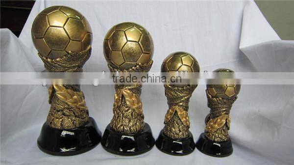 7.6*3.5*15.5cm polyresin custom trophy
