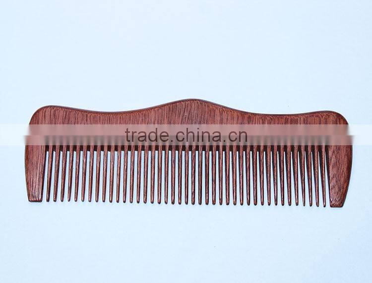 ortable Anti-static Health Care Hair Silky Peach Wooden Comb
