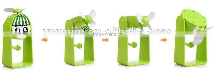 Supply fashion Creative Lovely USB charging mini fan