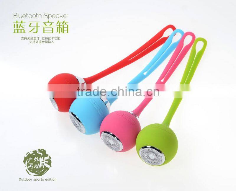 2017 trending products portable pumpkin waterproof bluetooth speaker