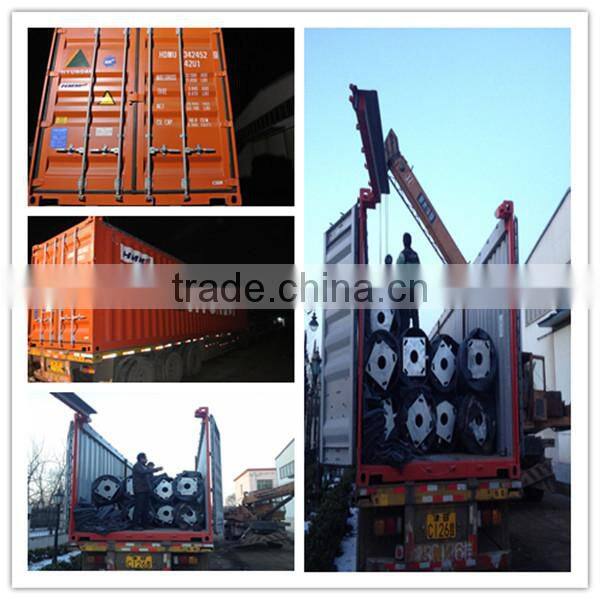 Outdoor decorative cast iron street lighting pole/lamp post made in Botou