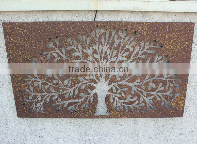 Decorative metal wall art