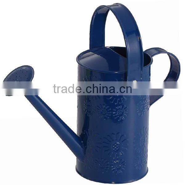 2016 hot selling decorative watering can, teapot watering can, antique rustic metal flower pot